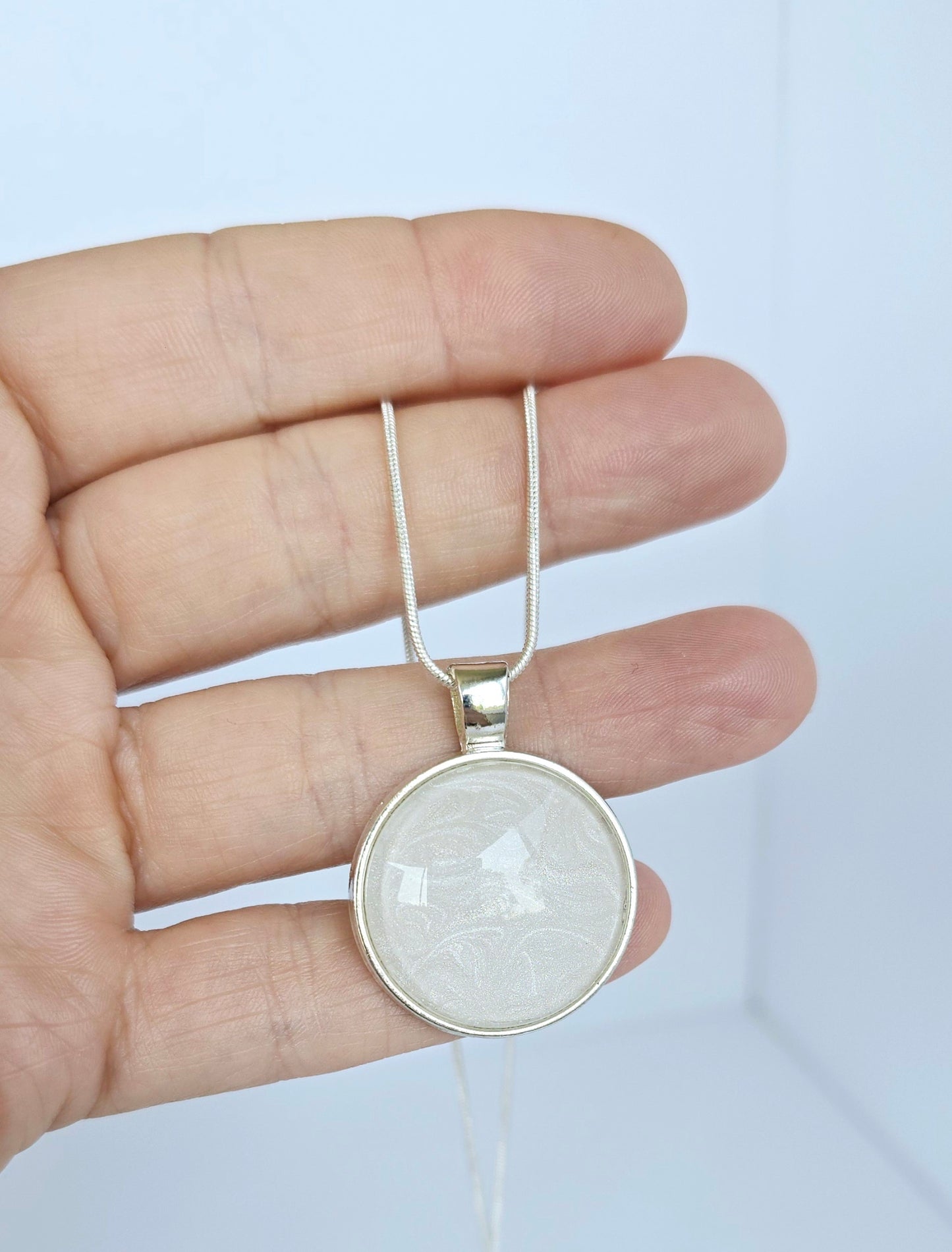 Silver Plated Pendant Necklace