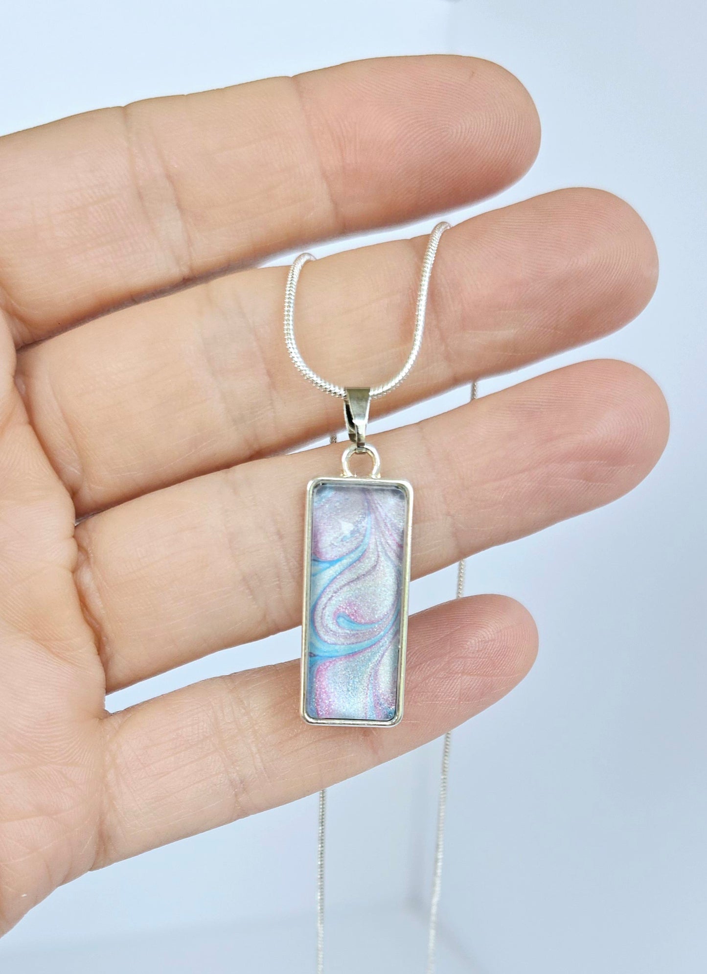 Silver Plated Pendant Necklace