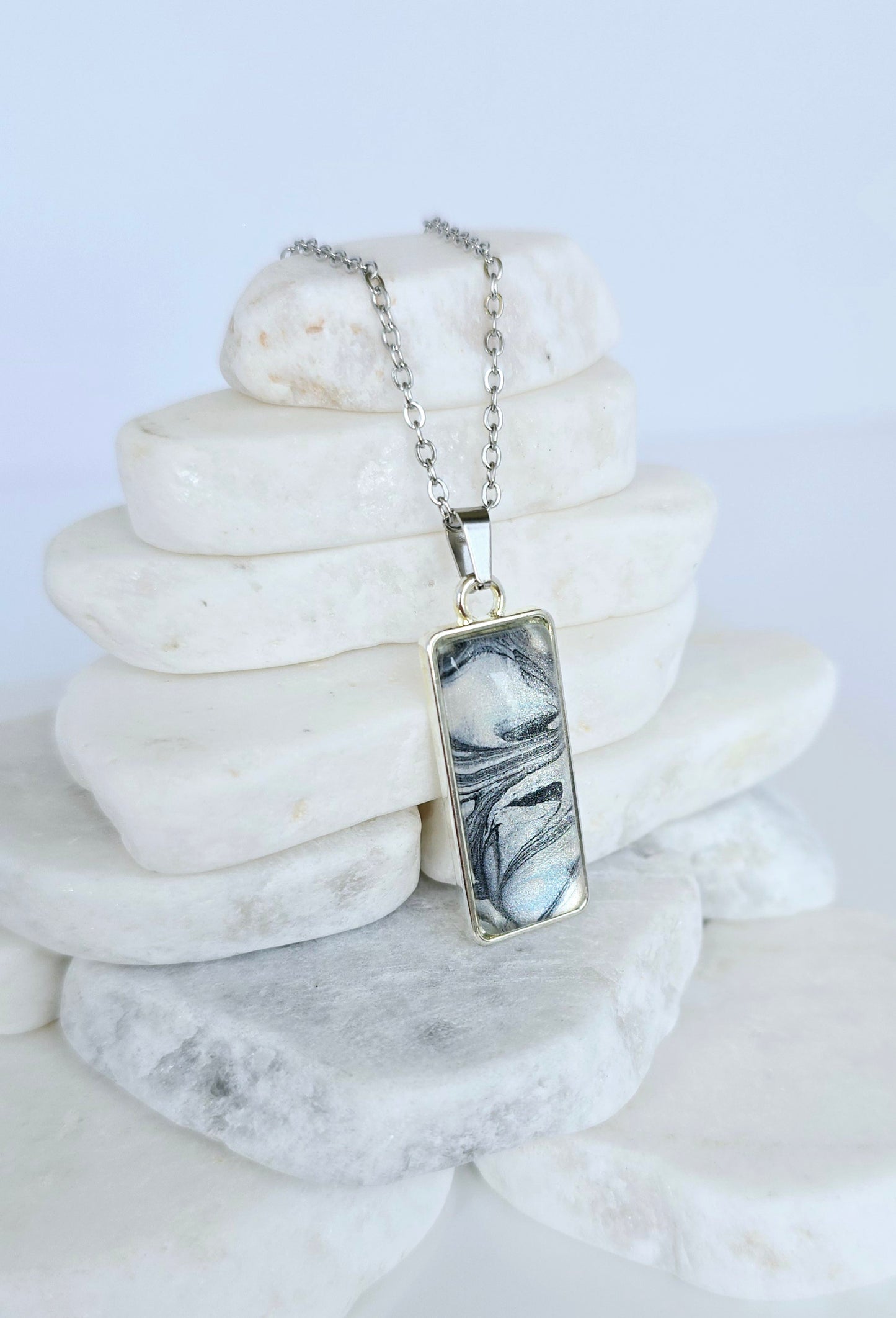 Silver Plated Pendant Necklace