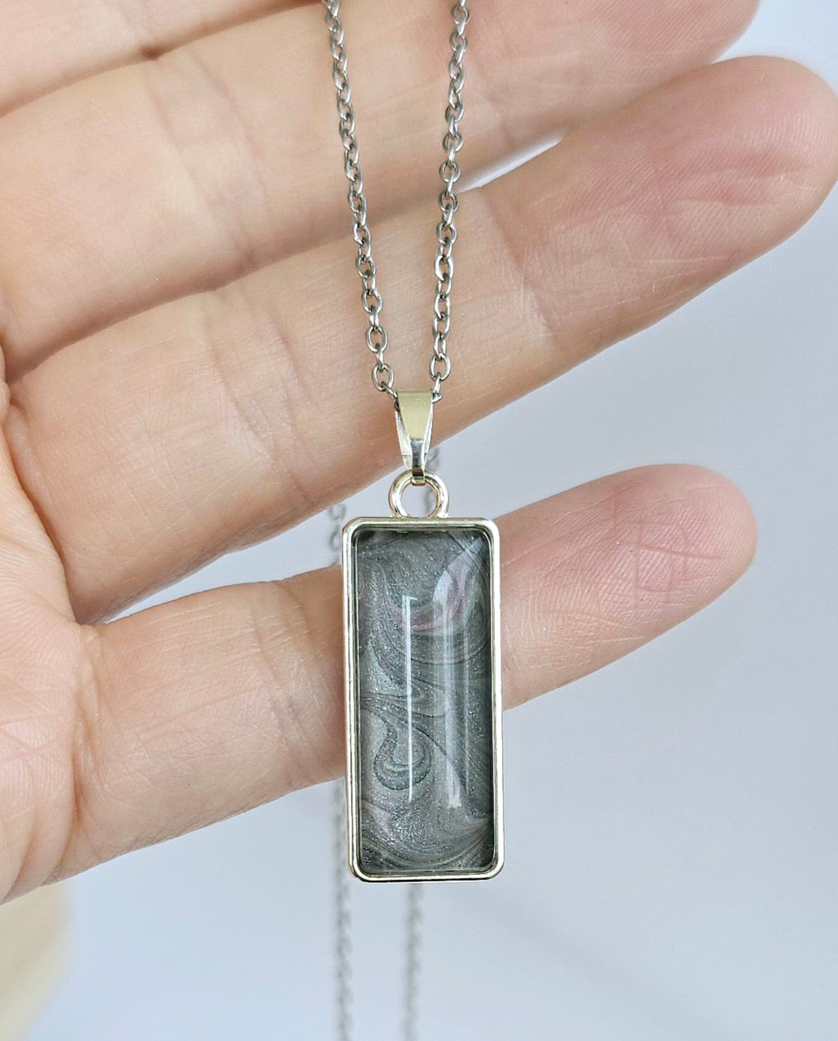 Silver Plated Pendant Necklace