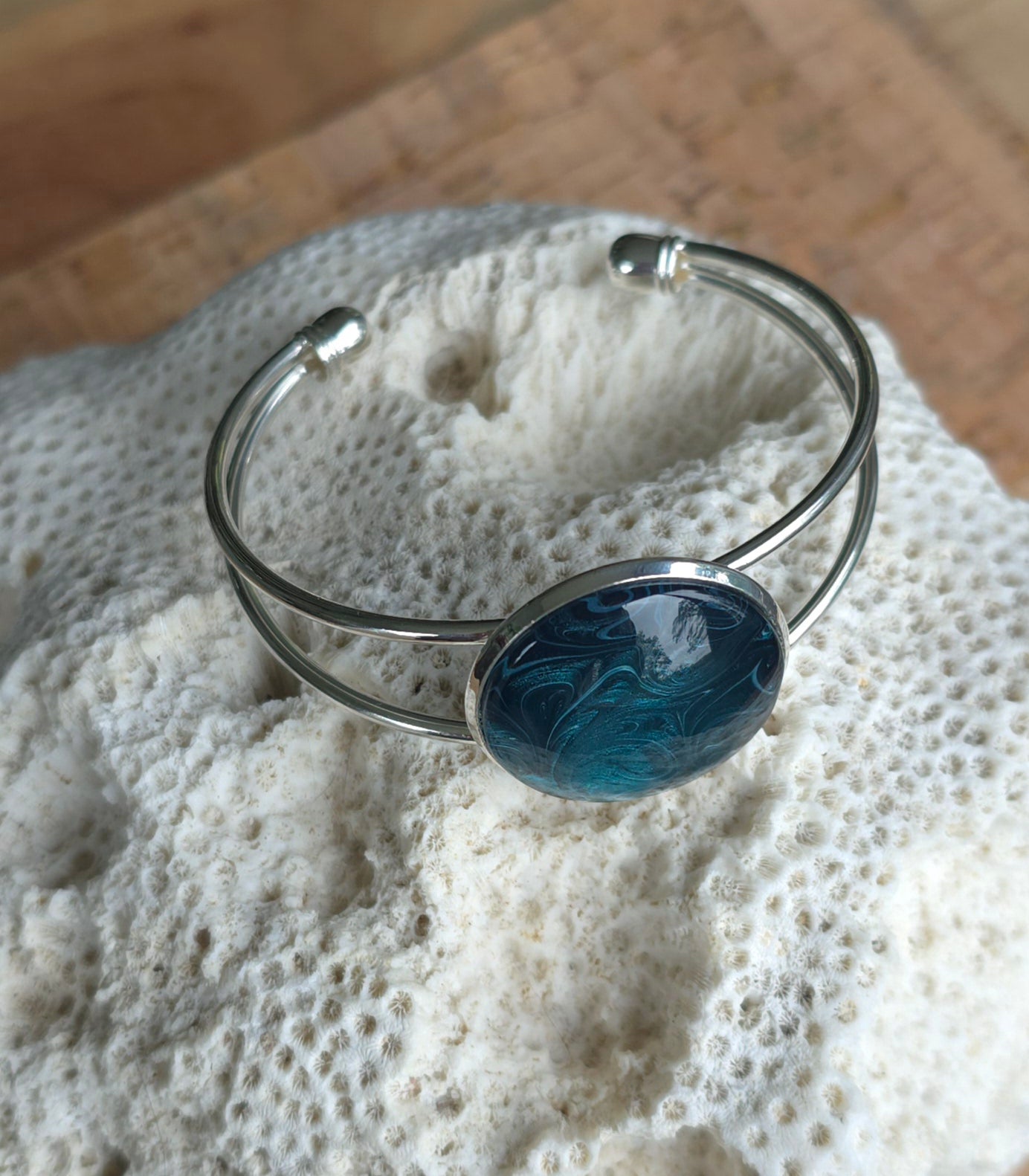 Silver Bangle Bracelet