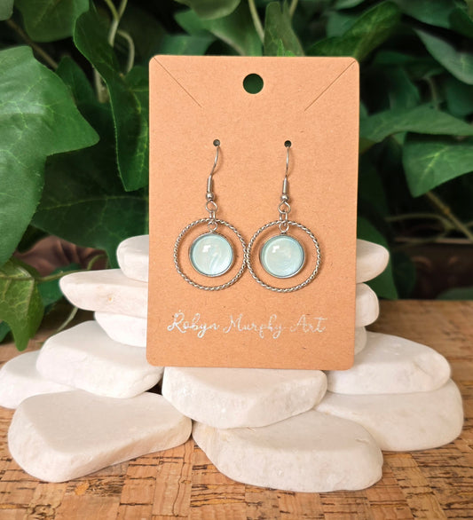 Stainless Steel Hoop/Pendant Earrings